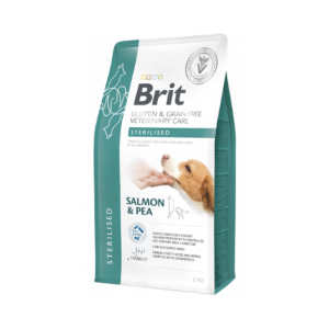 Ração para cães Brit Veterinary Diet Dog Sterilised Gluten & Grain-Free Salmon & Pea