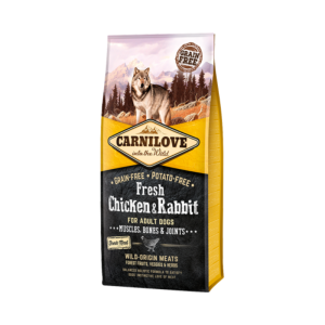 Ração para cães Carnilove Grain-Free Fresh Chicken & Rabbit Adult Dog