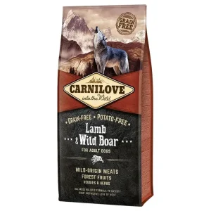 Ração para cães Carnilove Grain-Free Lamb & Wild Boar Adult Dog
