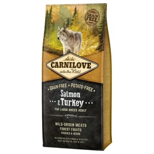 Ração para cães Carnilove Grain-Free Salmon & Turkey Adult Large Dog