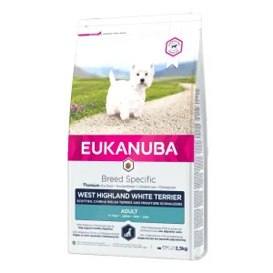 Ração para cães Eukanuba Breed Adult West Highland White Terrier