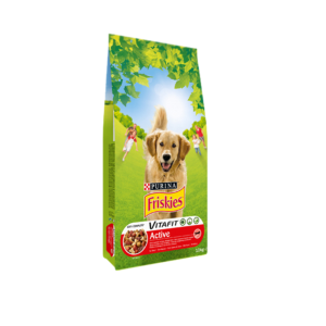 Ração para cães Friskies Cão Active Adulto Carnes, Cereais e Verduras 4 kg