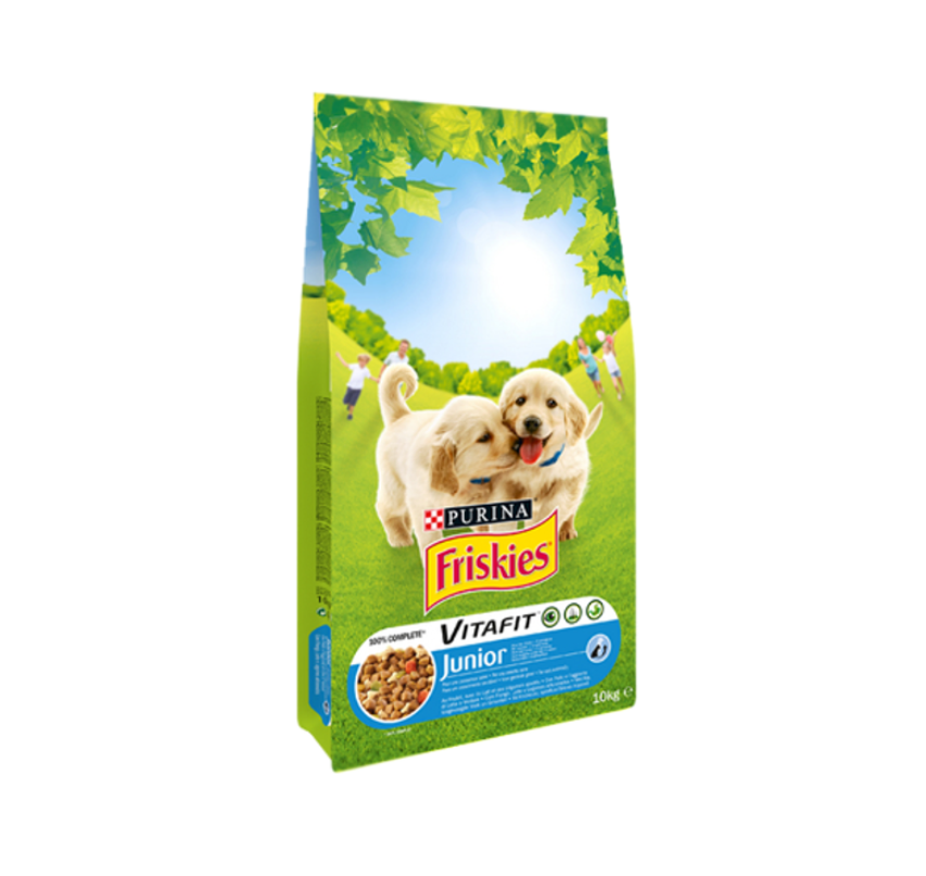Ração para cães Friskies Cão Junior Frango, Leite e Verduras 3 kg