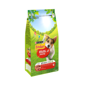 Ração para cães Friskies Cão Mini Menu Carne de Vaca 1.5 kg