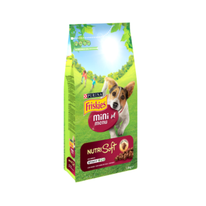 Ração para cães Friskies Cão Mini Menu Nutri Soft Carne de Vaca 1.4 kg