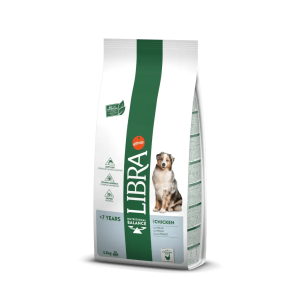 Ração para cães Libra Cão Sénior + 7 Years