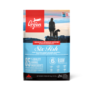 Ração para cães Orijen Six Fish Dog