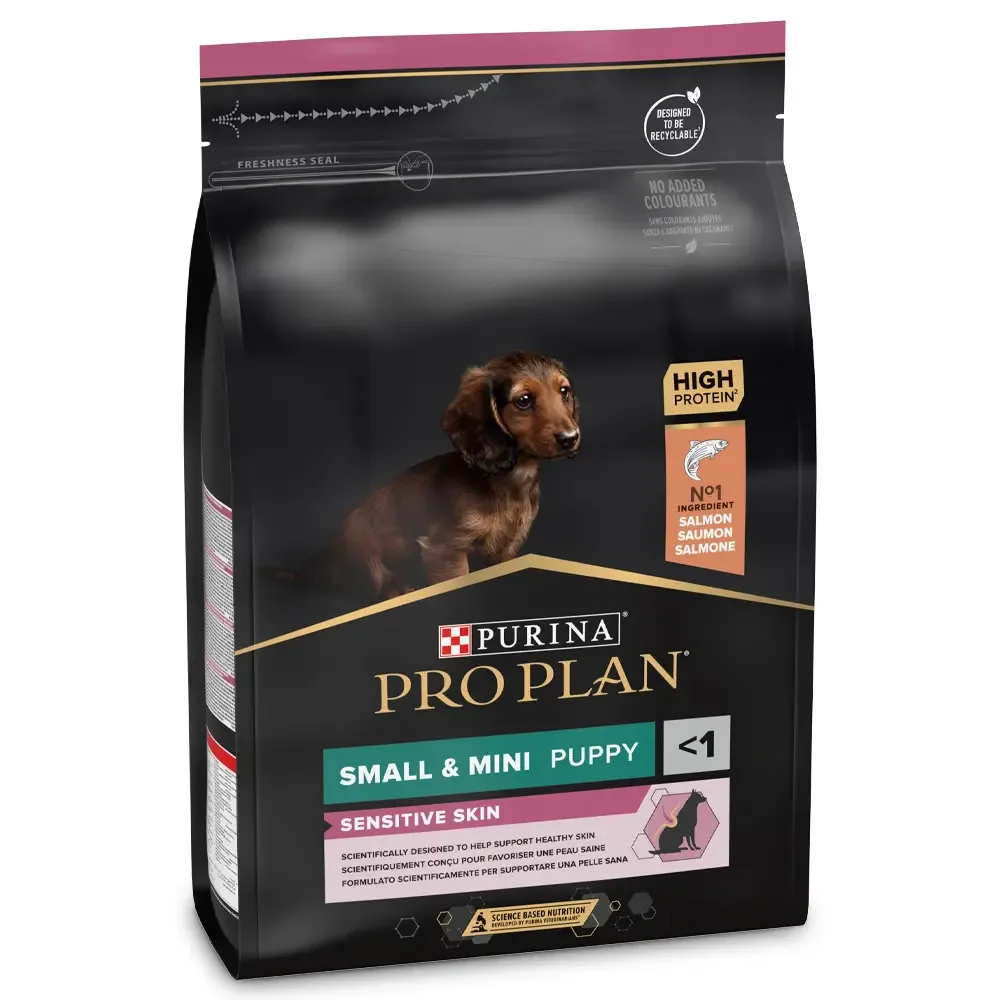 Ração para cães Purina Pro Plan Dog Small & Mini Puppy Sensitive Skin 3 kg