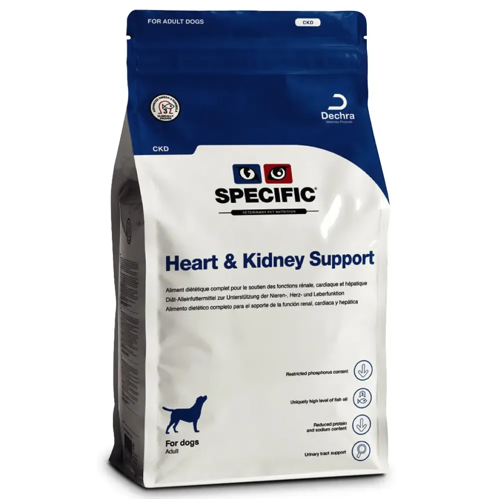 Ração para cães Specific Dog CKD Heart & Kidney Support