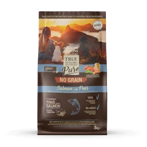 Ração para cães True Origins Pure Grain Free Adulto Mini Salmão