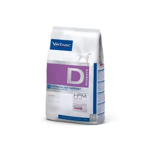 Ração para cães Virbac Veterinary HPM D1 Dog Dermatology Support