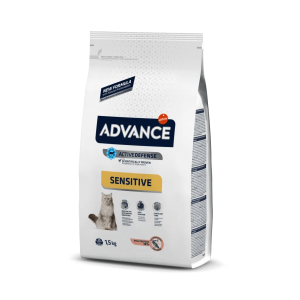 Ração para gatos Advance Cat Adult Sensitive Salmon & Rice