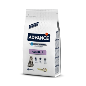 Ração para gatos Advance Cat Hairball Turkey & Rice 1.5 kg