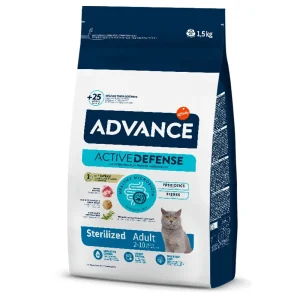 Ração para gatos Advance Cat Sterilised Turkey & Barley