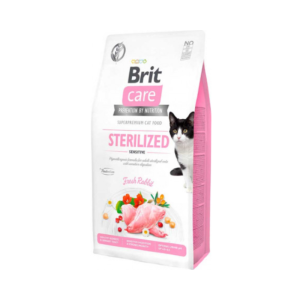 Ração para gatos Brit Care Cat Grain Free Sterilised Sensitive Rabbit & Peas