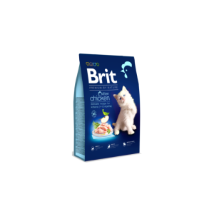 Ração para gatos Brit Premium by Nature Cat Kitten Chicken 1.5 kg