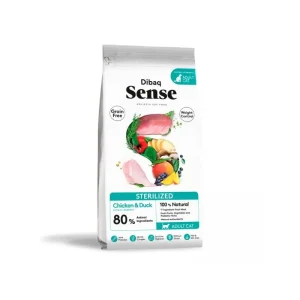 Ração para gatos Dibaq Sense Cat Grain Free Sterilized (POLLO&PATO)