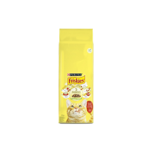 Ração para gatos Friskies Gato Adulto Carne de Vaca, Frango e Legumes 20 kg