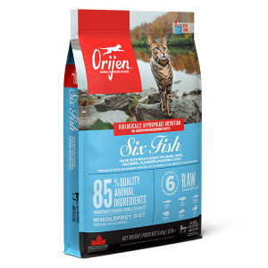 Ração para gatos Orijen 6 Fish Cat & Kitten