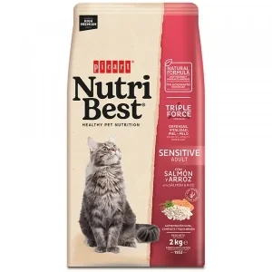 Ração para gatos Picart Nutribest High Premium Cat Adult Sensitive Salmon & Rice
