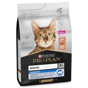 Ração para gatos Purina Pro Plan Cat Longevis Original Senior Adult 7+ Salmon 3 kg