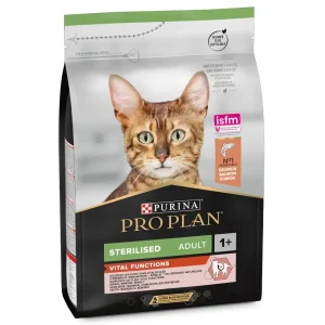 Ração para gatos Purina Pro Plan Cat Vital Functions Sterilised Salmon 3 Kg