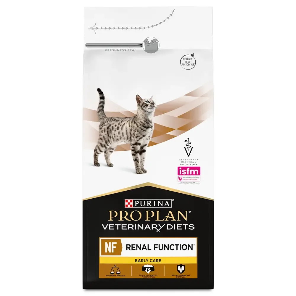 Ração para gatos Purina Pro Plan PVD Feline NF – Renal Function Early Care 1,5 kg