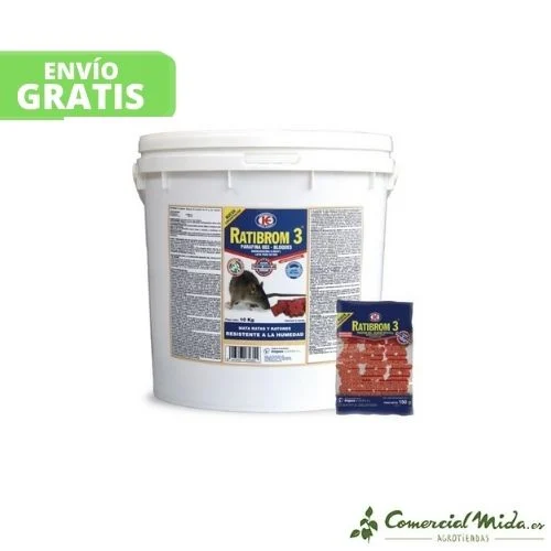 RATIBROM 3 Block Bait – 10 Kg Balde