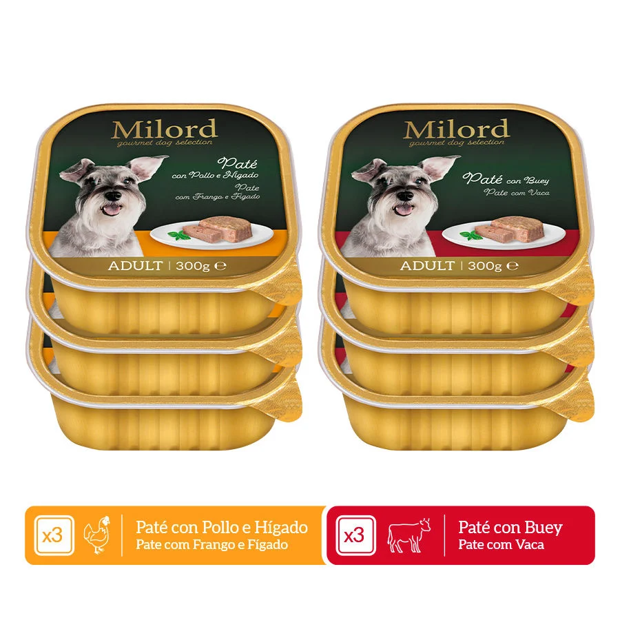 Receita Original Milord Patê para Cães - Multipack - Image 2