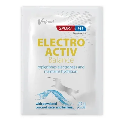 Reforço de hidratação ElectroActiv Balance para cães e gatos – VetFood – Quantidade: 20 g