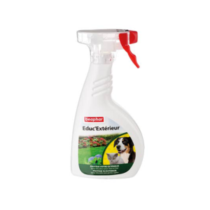 Repelente para necessidades de cães e gatos Pulverizador Educ’Extérieur Beaphar 400 ml