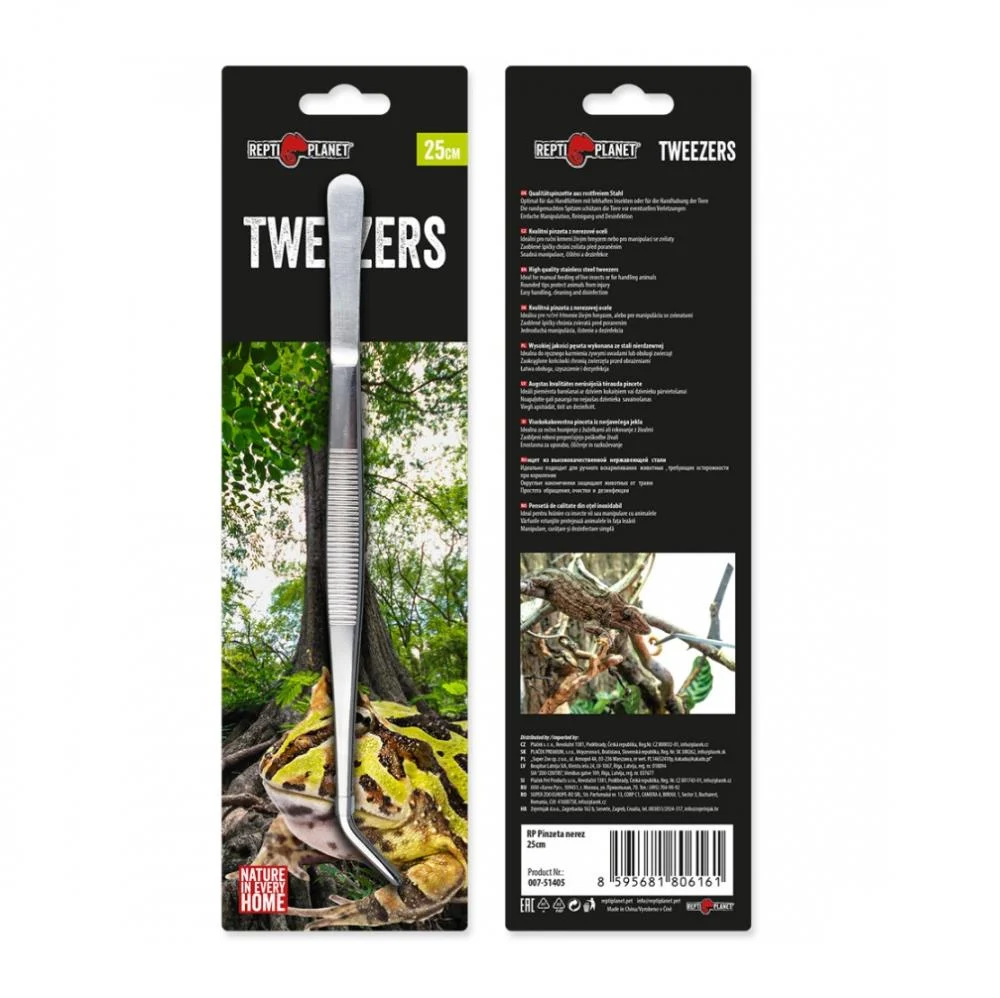 REPTI PLANET PINÇA PONTAS CURVAS 25CM