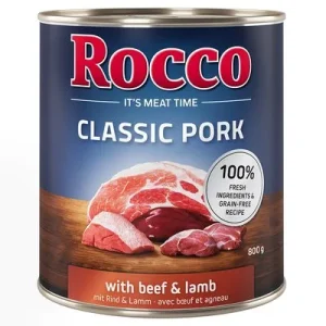 Rocco Classic Pork 24 x 800 g - Pack económico