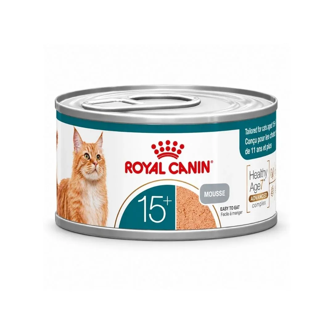 Royal Canin Ageing 15+ Mousse – Alimento húmido para gatos seniores