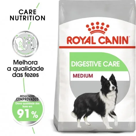 Royal Canin Digestive Care Medium Adult – Ração seca para cão de porte médio com sensibilidade digestiva – Quantidade: 3 kg