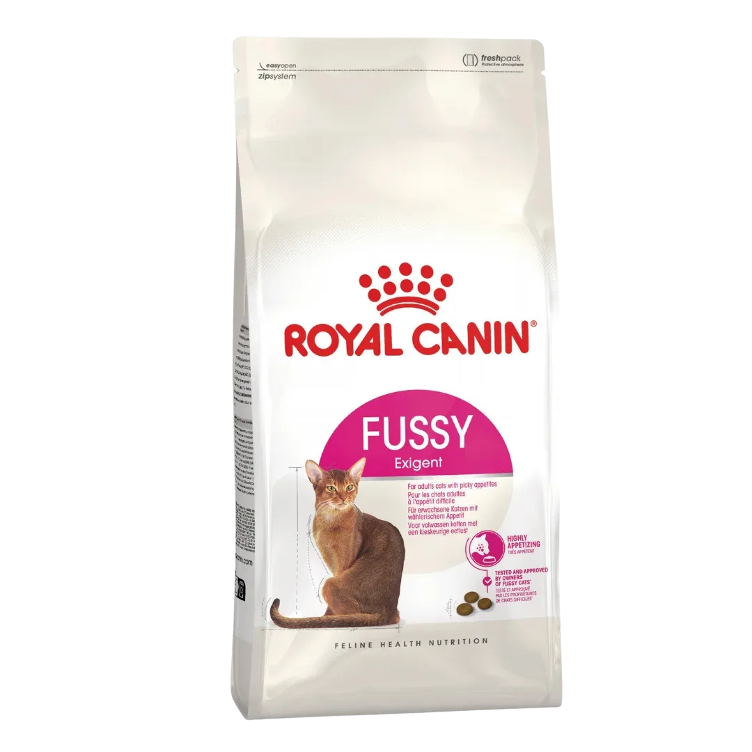 Royal Canin Fussy – Ração seca premium para gatos com paladar exigente
