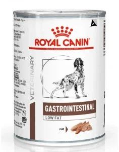 Royal Canin Gastrointestinal Low Fat para Cães, Alimentação húmida 410 gr