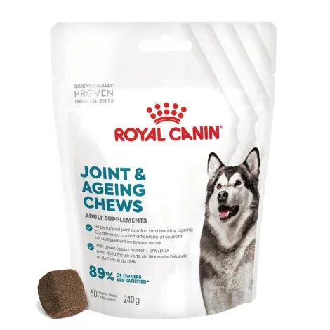 Royal Canin Joint & Ageing Chews – Suplemento para cão com sensibilidade articular – Quantidade: 240 g