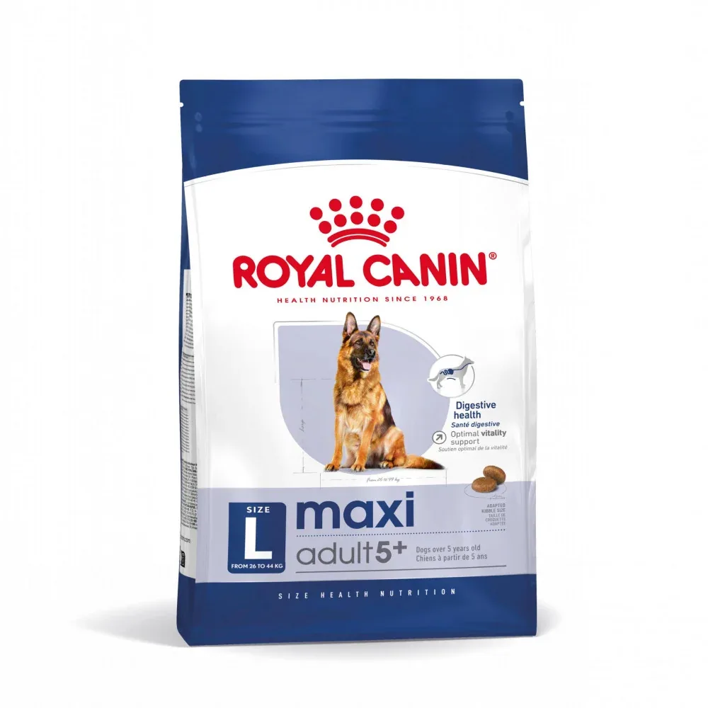 Royal Canin Maxi Adult 5+ – Ração seca para cão de porte grande com mais de 5 anos