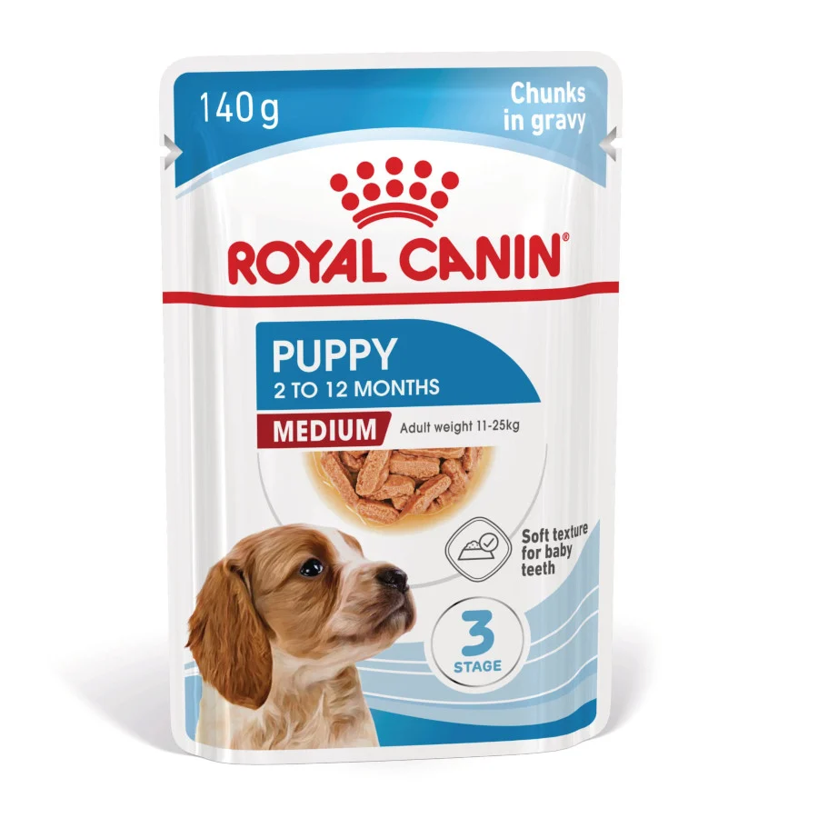Royal Canin Medium Puppy saquetas para cães - Image 2