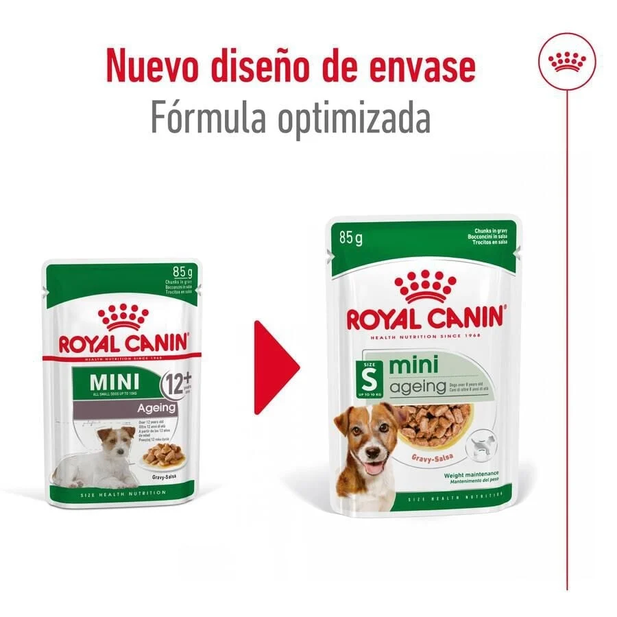 Royal Canin Mini Ageing saquetas em molho para cães sénior - Image 2