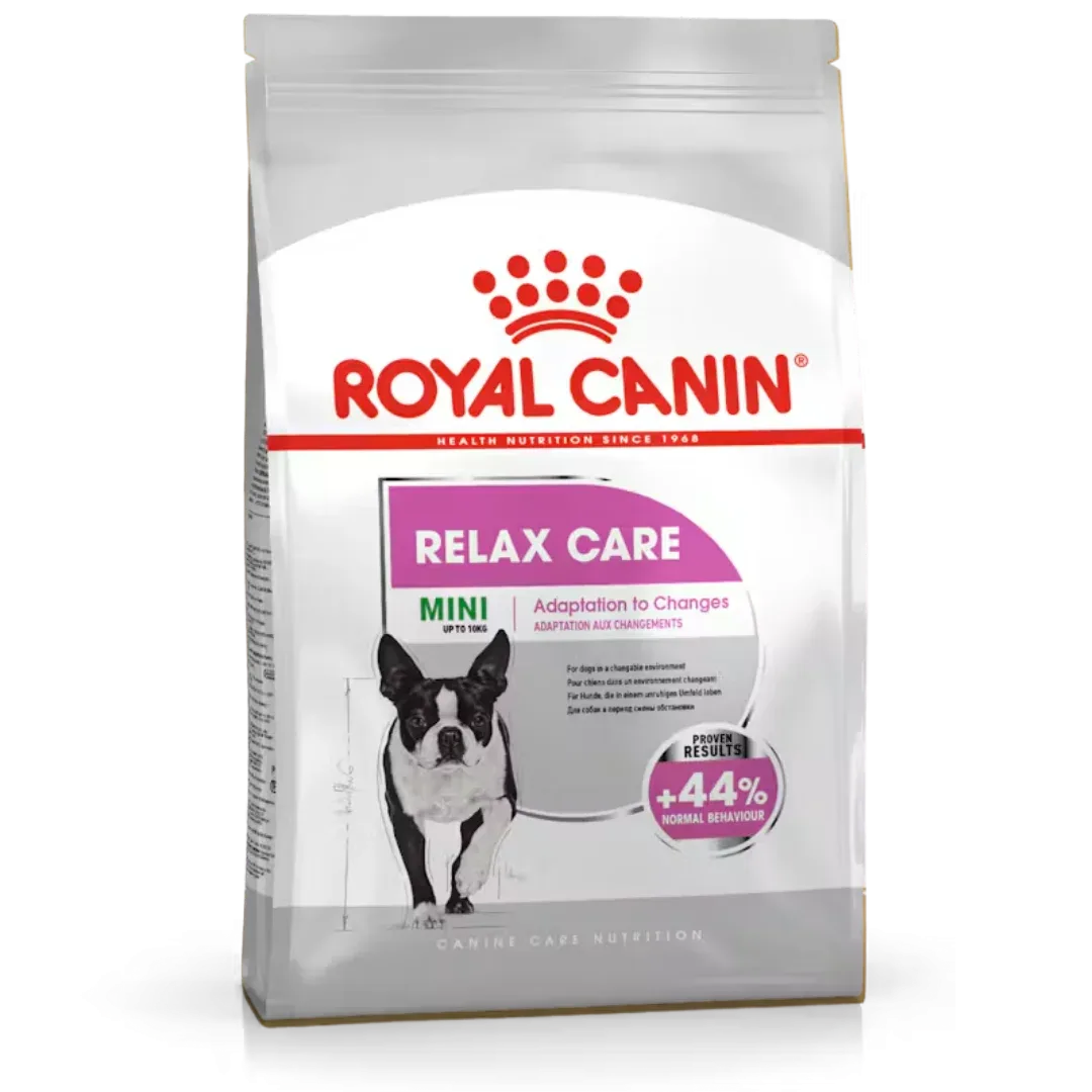 Royal Canin Mini Relax Care 3kg – Ração Seca para Cães Pequenos em Situações de Mudança