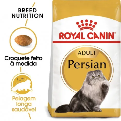Royal Canin Persian – Ração seca para gato adulto persa – Quantidade: 2 kg