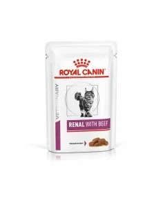 Royal Canin Renal Gato com Beef 85gr, Alimento Húmido