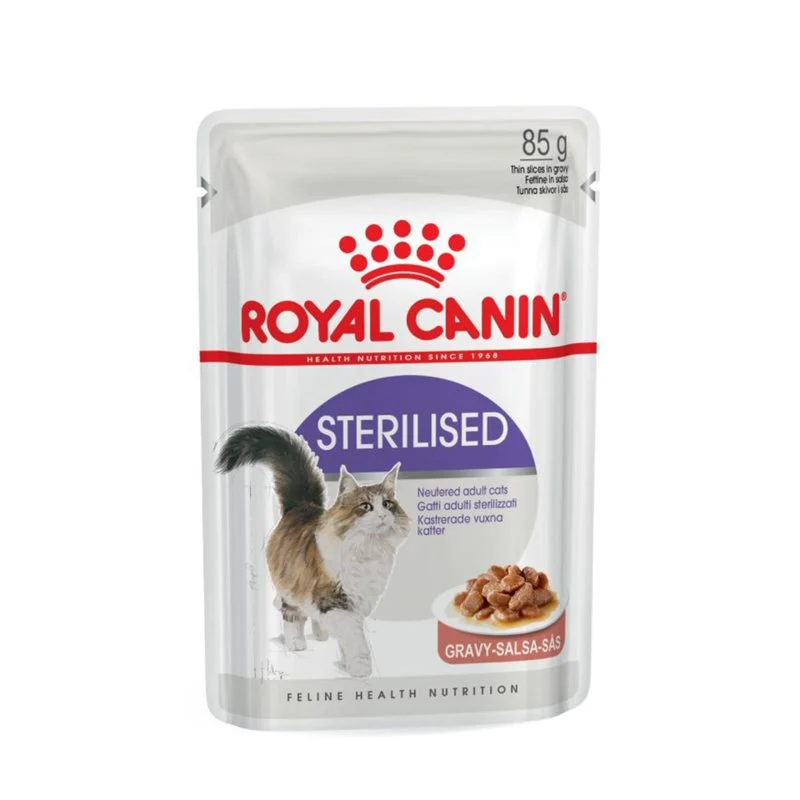 Royal Canin Sterilised Adult – Alimento em molho para gato esterilizado