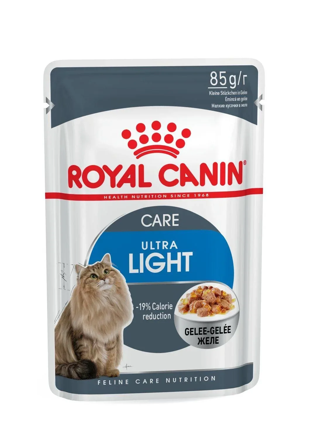 Royal Canin Ultra Light em Geleia – Alimento húmido para gatos com controlo de peso