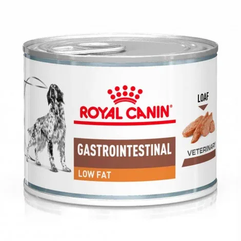 Royal Canin VET Gastrointestinal Low Fat – Alimento em patê para cão adulto com problemas digestivos – Quantidade: 200 g