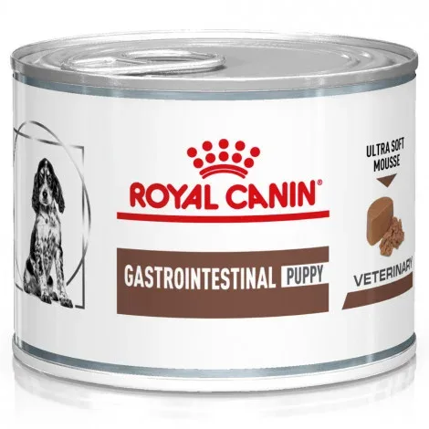 Royal Canin VET Gastrointestinal Puppy – Alimento em mousse para cachorro com problemas digestivos – Quantidade: 195 g