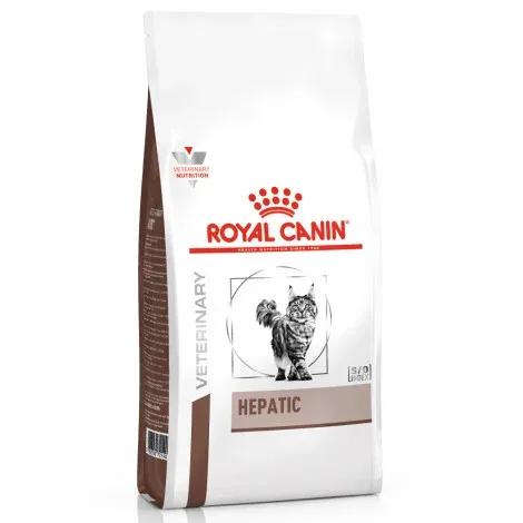 Royal Canin VET Hepatic – Ração seca para gato adulto com insuficiência hepática – Quantidade: 2 kg