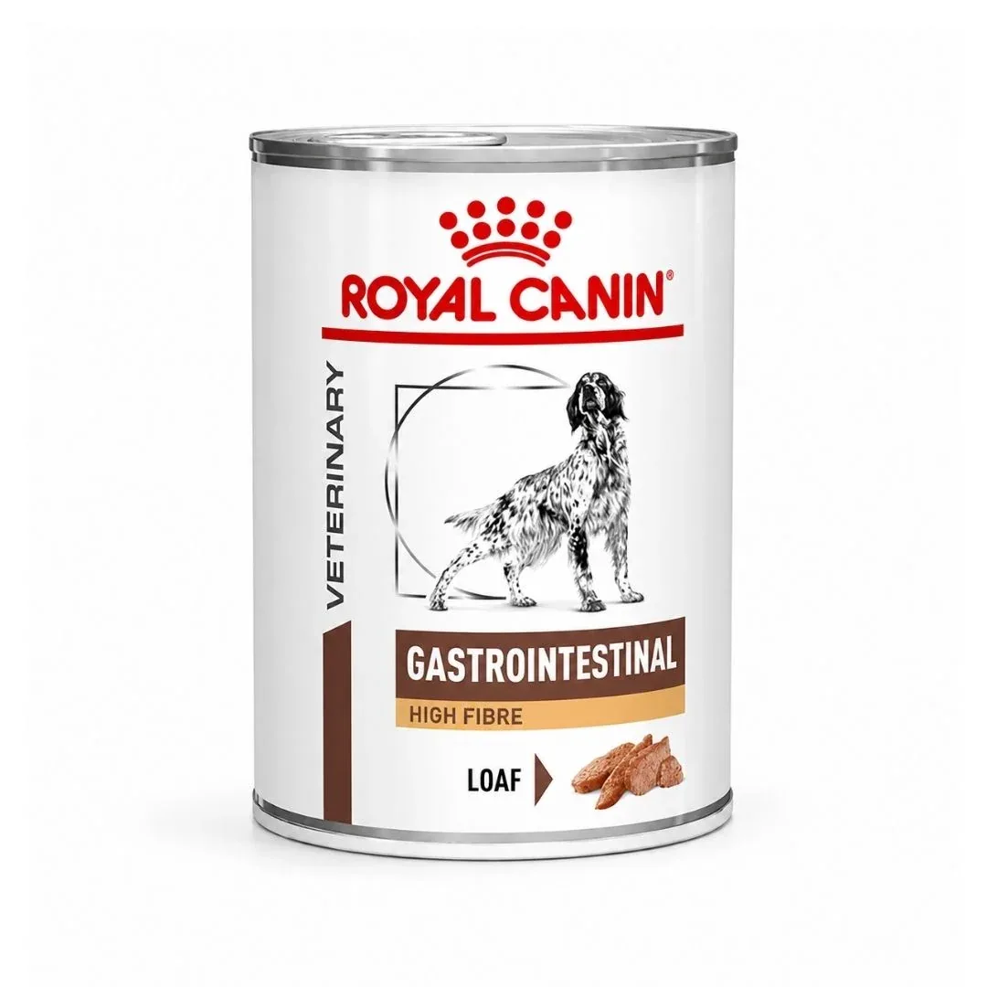 Royal Canin Veterinary Gastrointestinal High Fibre – Dieta húmida para cães